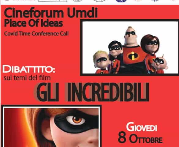 Gli Incredibili al Cineforum Umdi