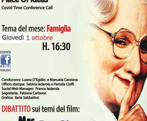 Mrs Doubtfire al Cineforum Umdi