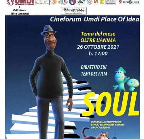 Soul al Cineforum Umdi Place of Ideas: un viaggio esistenziale
