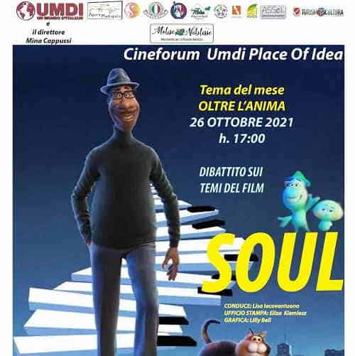 Soul al Cineforum Umdi Place of Ideas: un viaggio esistenziale